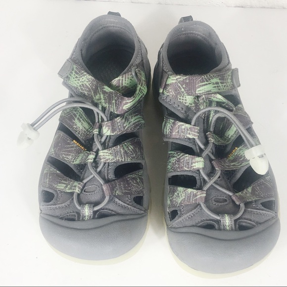 KEEN Glow In The Dark WaterProof Shoes-Gray-Size 5 - Picture 5 of 8